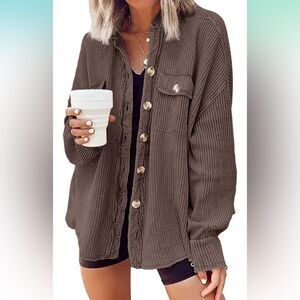 Brown long sleeve shirt #17